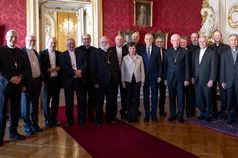 Bundespräsident Van der Bellen empfing die Mitglieder der Österreichischen Bischofskonferenz.