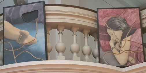 Bis zum Karfreitag ist in der Lutherischen Stadtkirche Wien die Ausstellung „Schmerzporträts“ zu sehen.