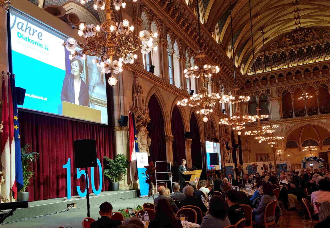 Die Diakonie zeigt, wie Inklusion geht und dass Inklusion eine Bereicherung für uns alle ist“ – Doris Schmidauer beim Diakonie-Symposium im Wiener Rathaus.