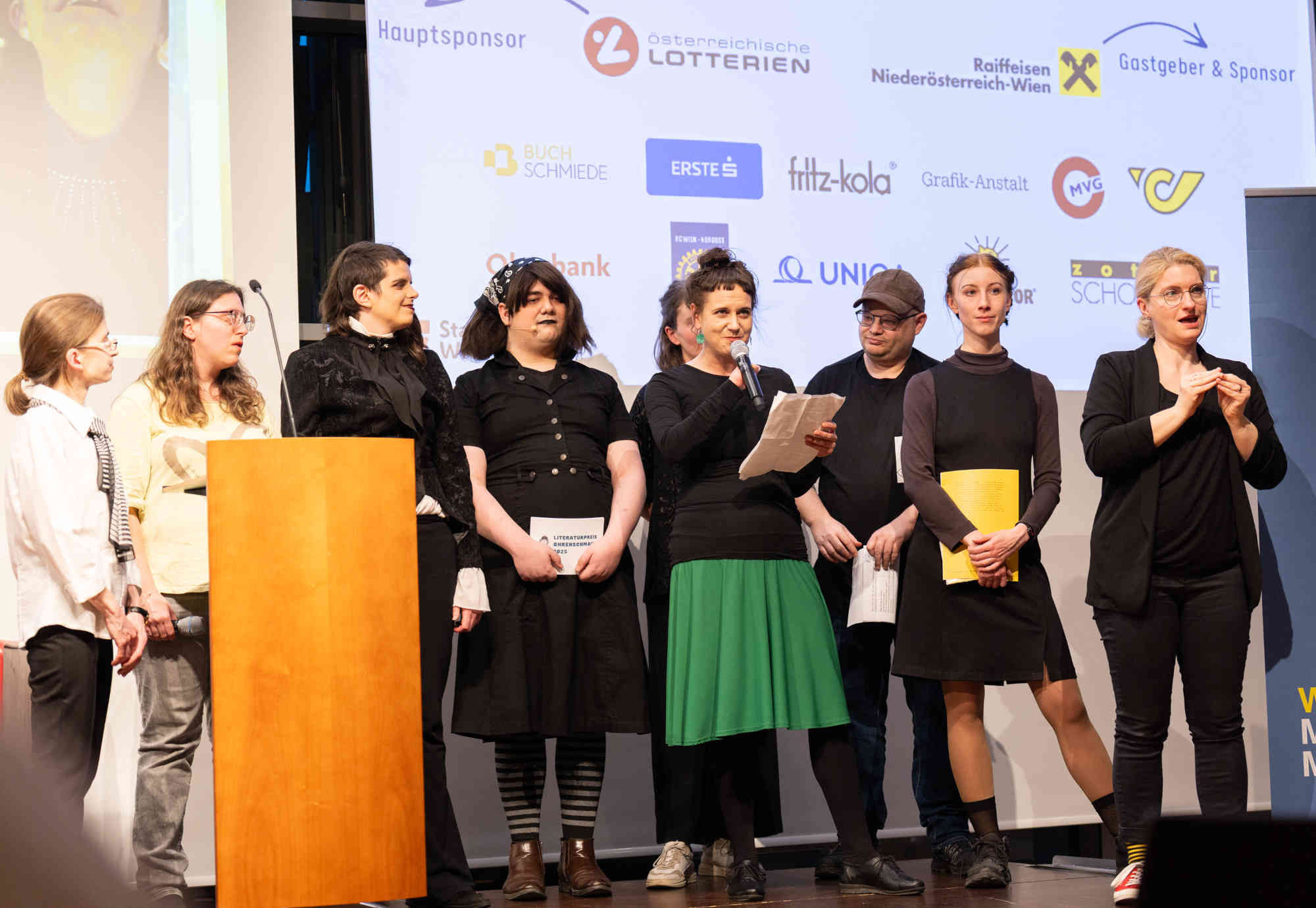 Zur Würdigung und Förderung literarischer Werke von Menschen mit Lernbehinderung wurde heuer bereits zum 18. Mal der Literaturpreis Ohrenschmaus vergeben.